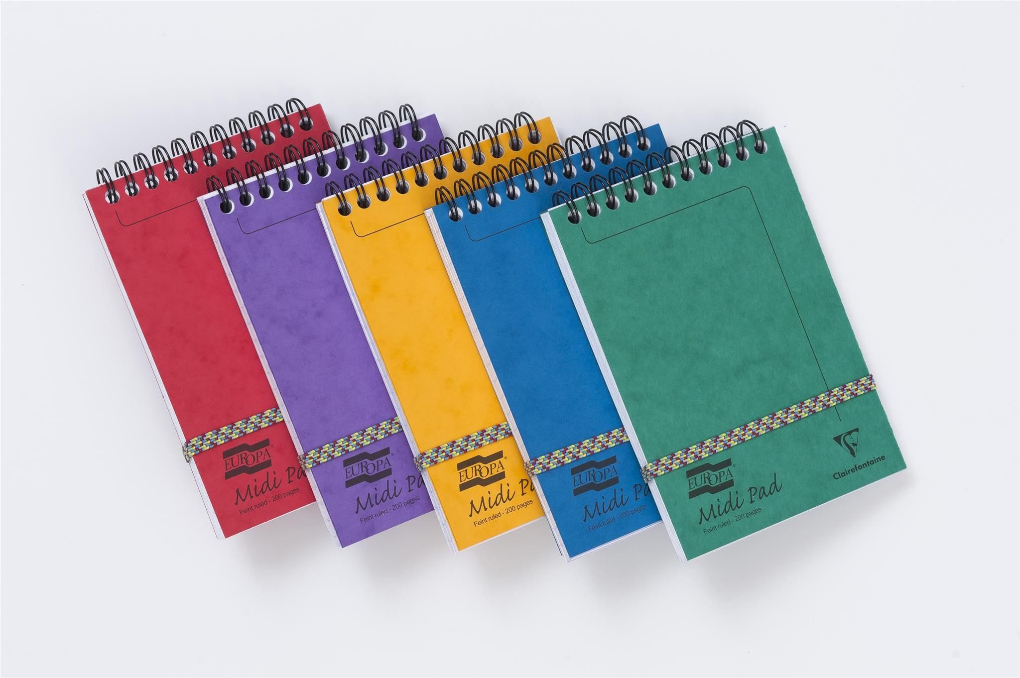 CLAIREFONTAINE Notizblock Clairefontaine EUROPA MidiPad 12,2x10,2 60Bl st A