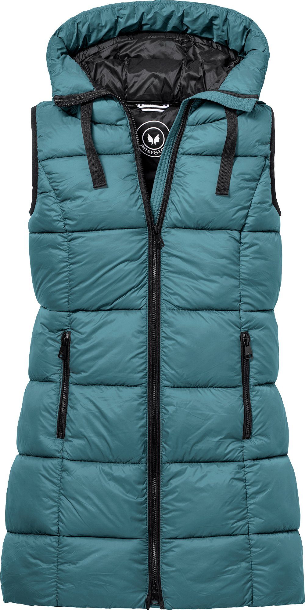 Patsy & Lou Steppweste extralang, tailliert und warm wattiert