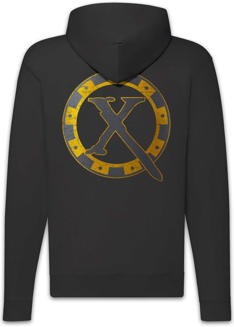Urban Backwoods Sweatjacke Chakram X Zipper Hoodie In My Prime Cute Xena Kriegerin Lucy Warrior (1-tlg) Lawless Comic Look Spartakus