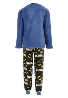 ONOMATO! Schlafanzug Bat-Signal Kinder Jungen Pyjama langarm Nachtwäsche (2 tlg)