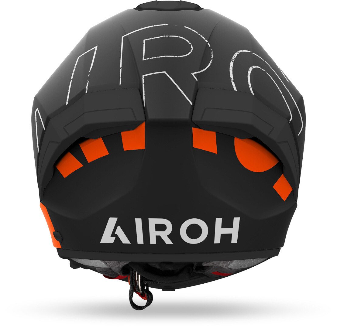 Airoh Motorradhelm Matryx Scope Helm, Notfallsystem-Polsterung (EQRS),integriertes Sonnenvisier