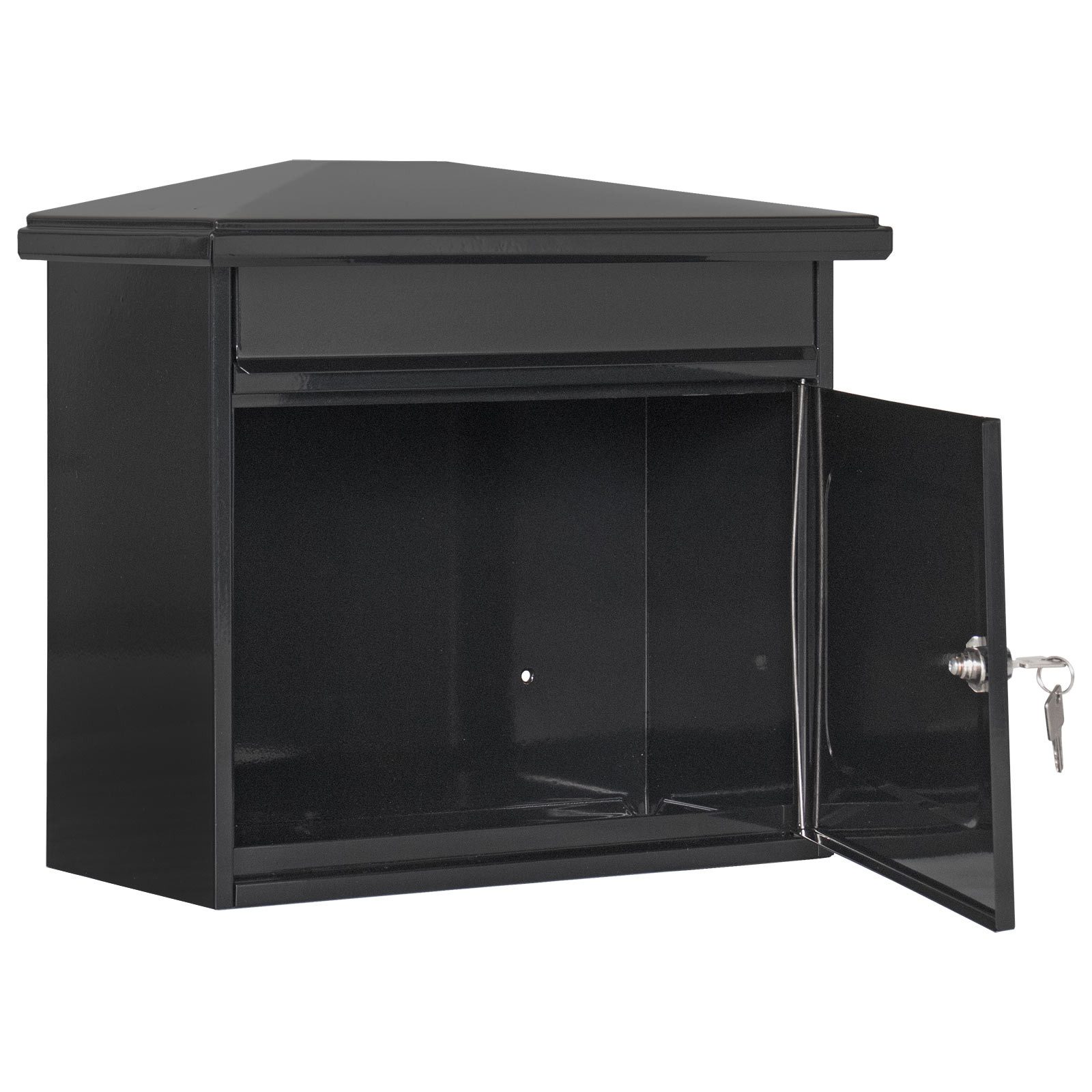 Profirst Wandbriefkasten Profirst Mail PM 320 schwarzgrau