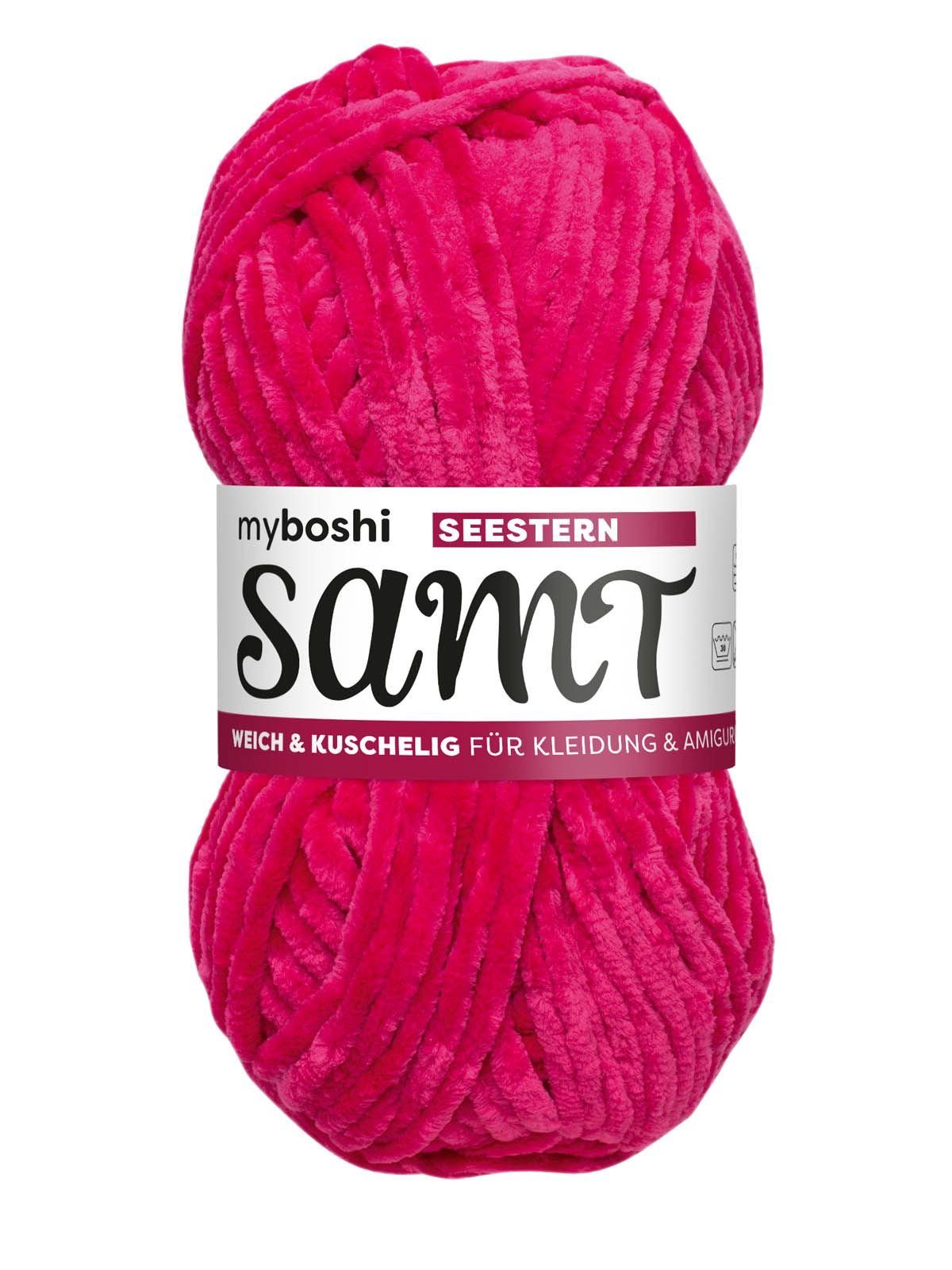 myboshi myboshi Samt, 100% Polyester Häkelwolle