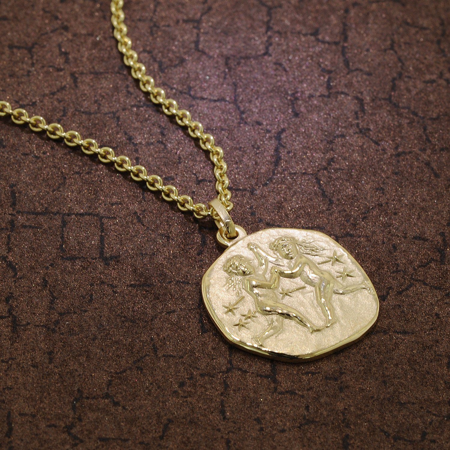 trendor Kette mit Anhänger Zwilling Sternzeichen günstig online kaufen