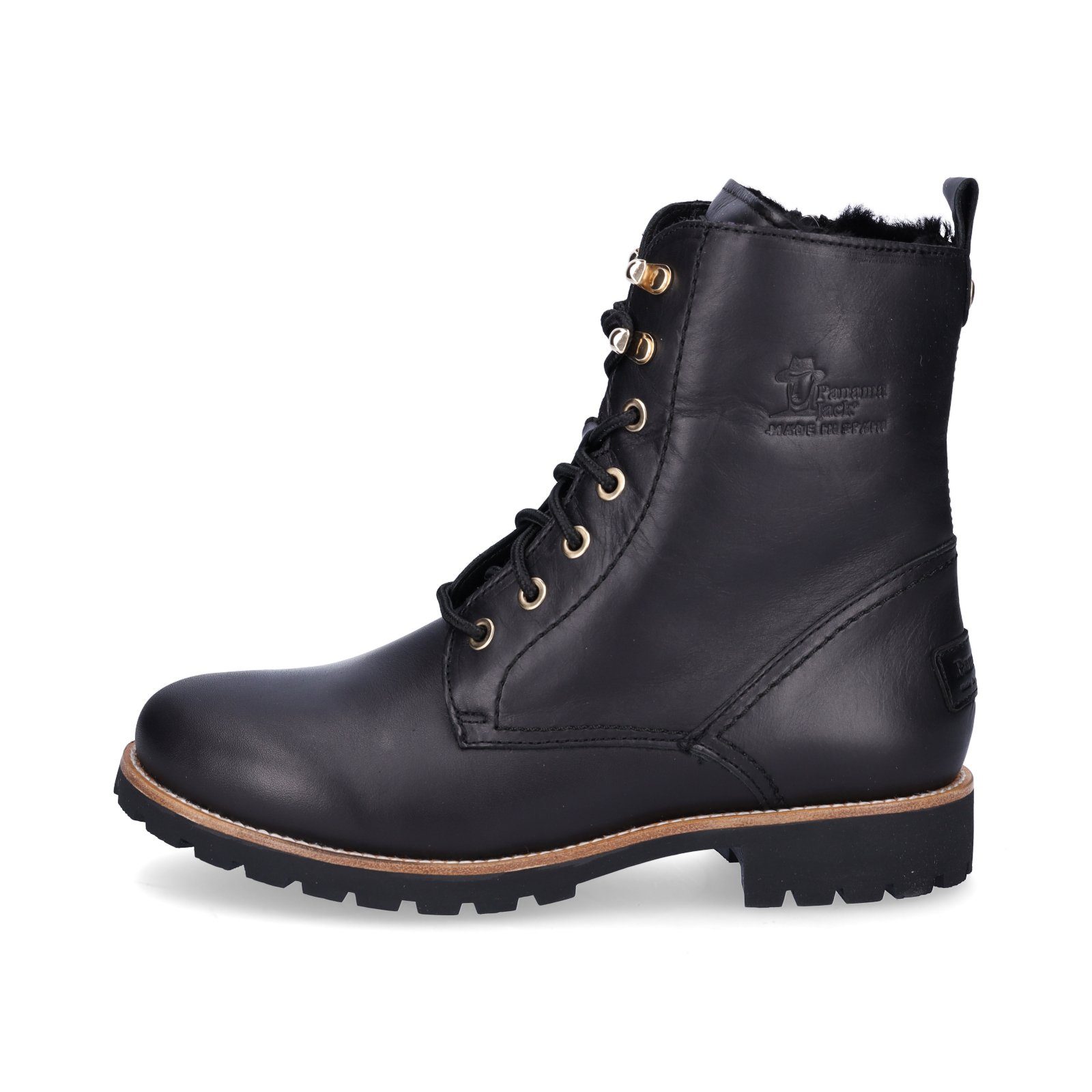 Panama Jack Panama Jack Damen Schnürstiefelette schwarz Stiefelette