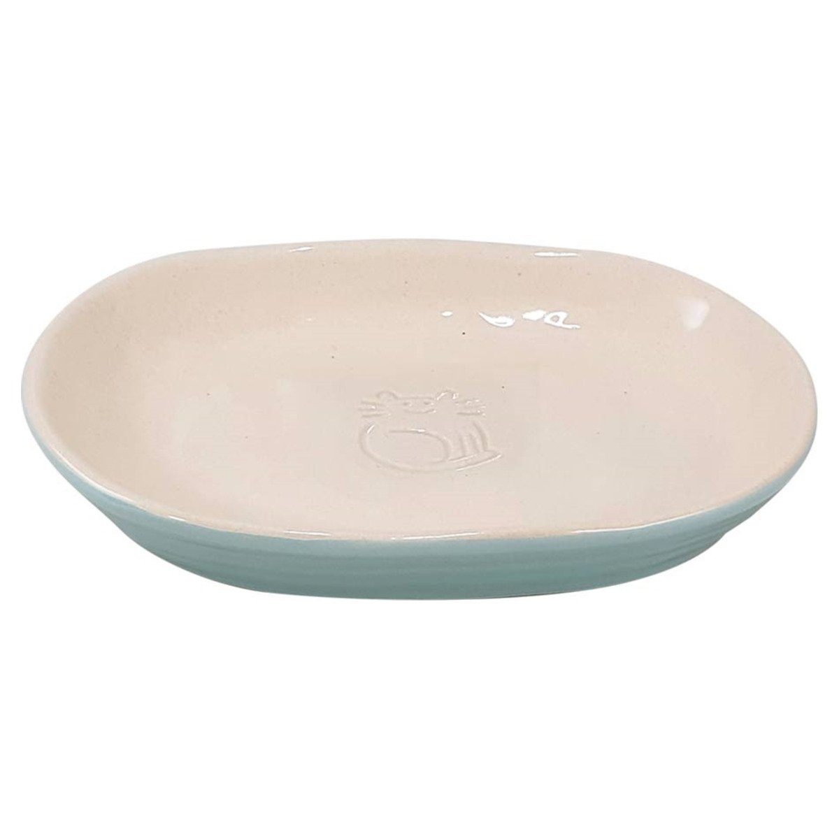 Nobby Futternapf Katzen Keramik Schale Jada mint/creme