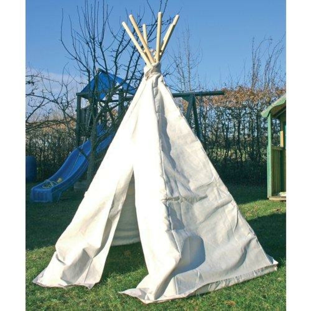 165 EDUPLAY Spielzeug-Gartenset Höhe cm klein, Zelt, ca. Ø 140cm, Tipi Spielzelt,