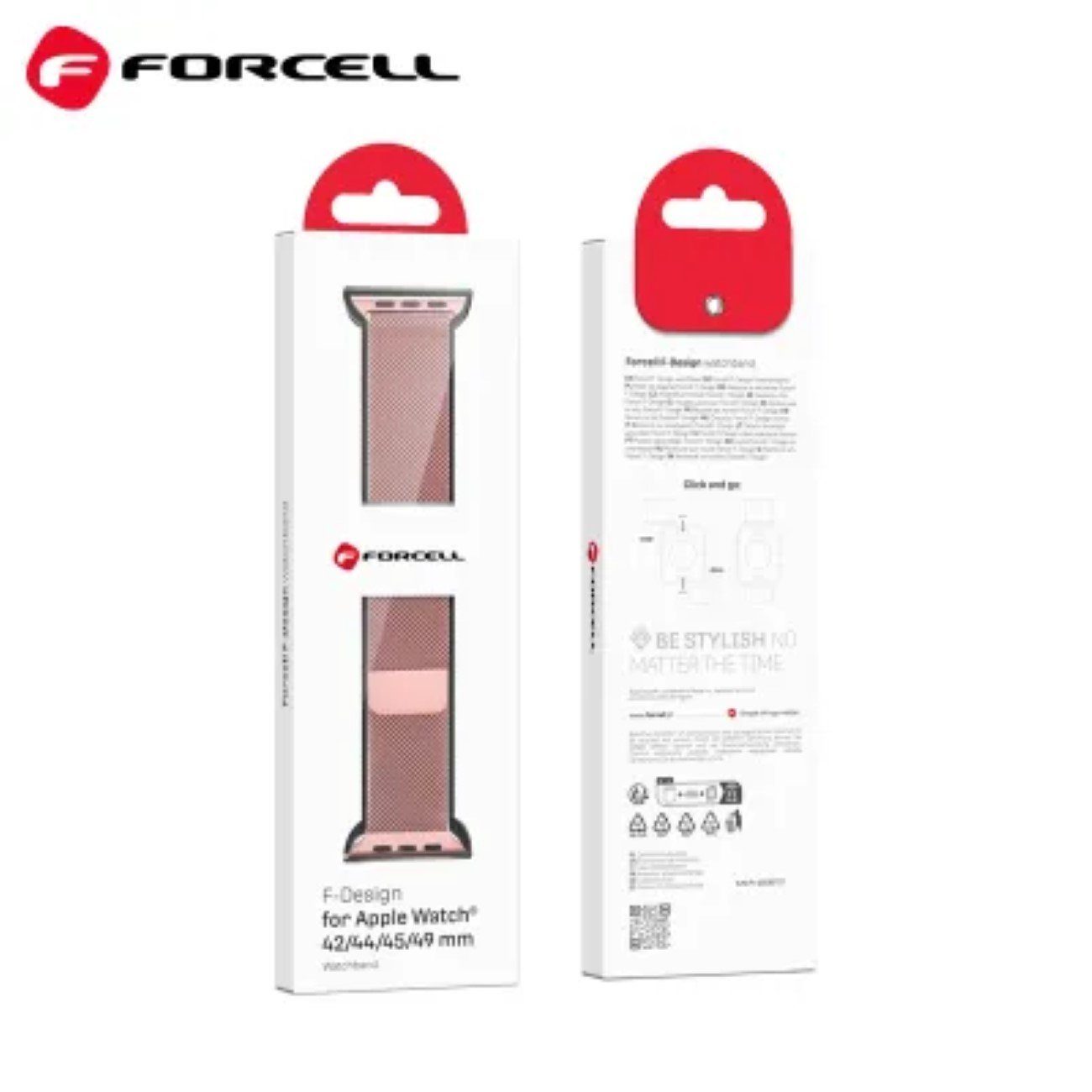 Forcell Uhrenarmband Forcell F - Design Band kompatibel mit Apple Watch