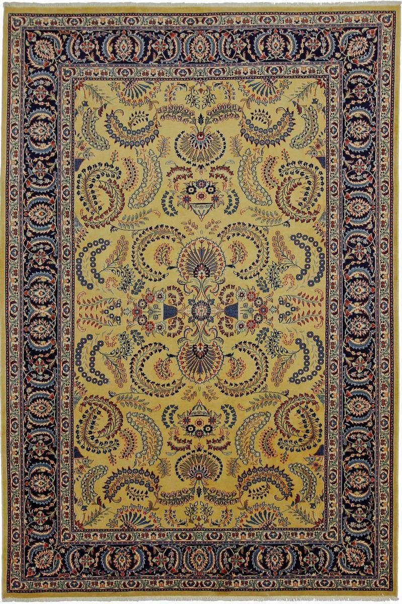Orientteppich Mashhad 203x299 Handgeknüpfter Orientteppich / Perserteppich, Nain Trading, rechteckig, Höhe: 12 mm