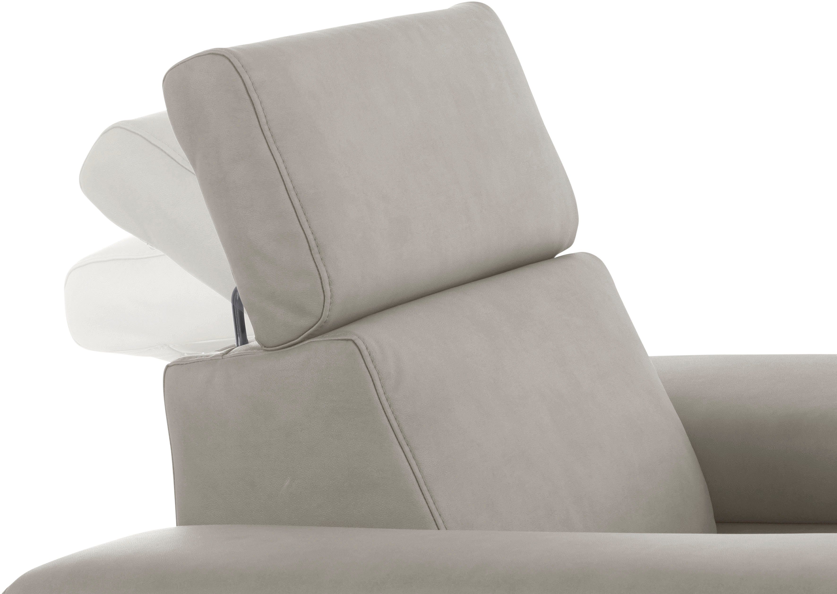 Places of mit Sessel Rückenverstellung, in Luxus, Lederoptik Trapino Style wahlweise Luxus-Microfaser