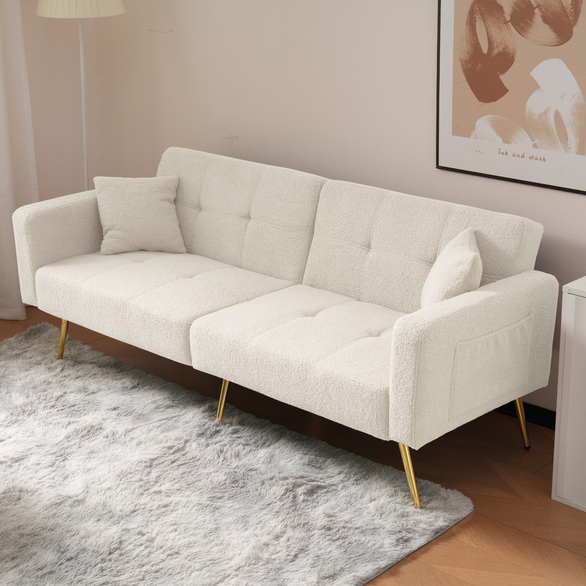 HAUSS SPOLE Schlafsofa mit Bettfunktion, verstellbarem günstig online kaufen