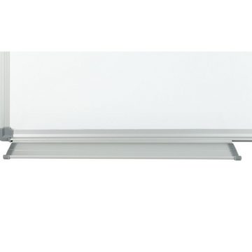 Idena Magnettafel Idena 568024 - Whiteboard mit Aluminiumrahmen und Stiftablage, ca. 40