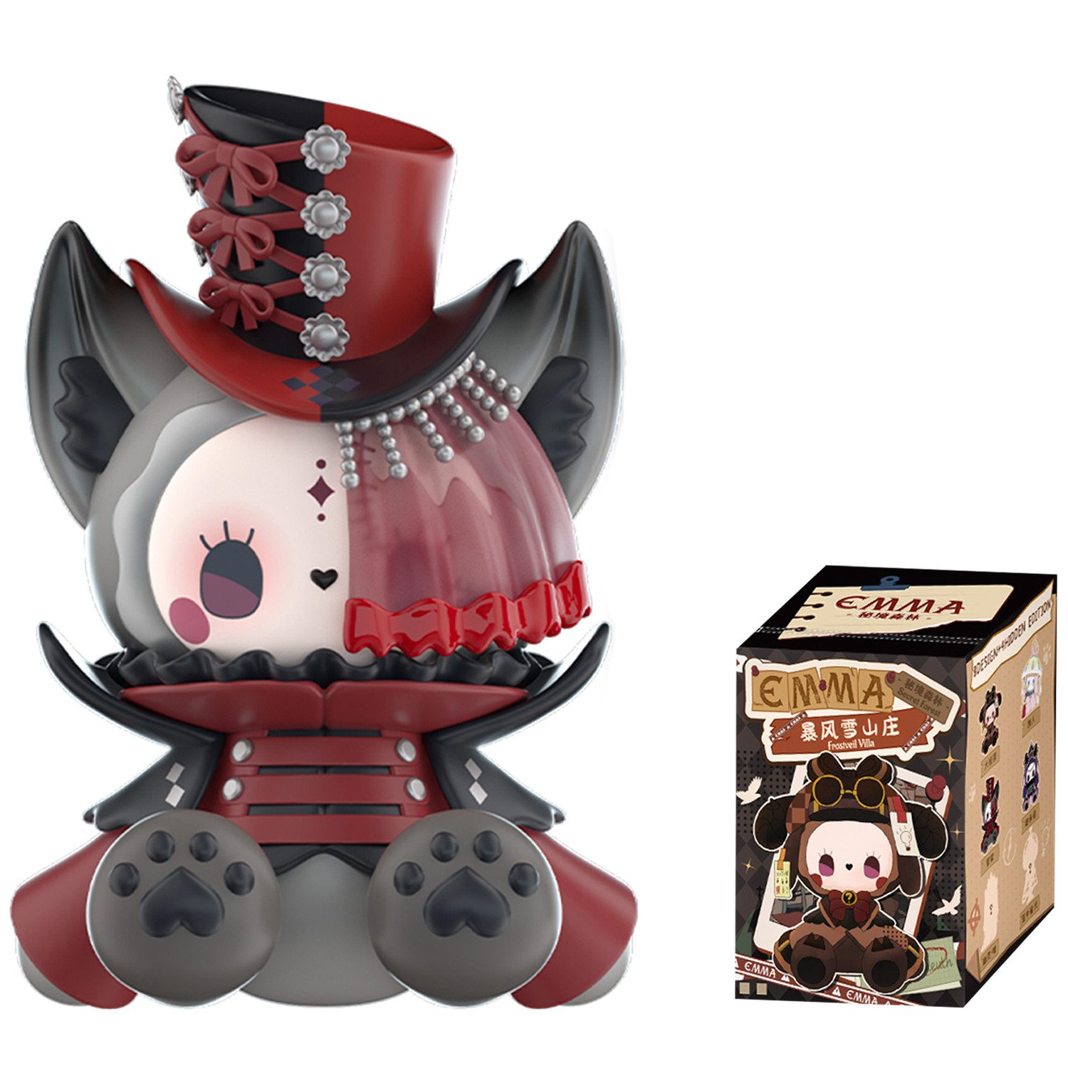 Lucky Emma Sammelfigur Lucky Emma Secret Forest Blizzard Manor - Figur Blind Box, Eine Packung – enthält eine zufällige Lucky Emma Figur