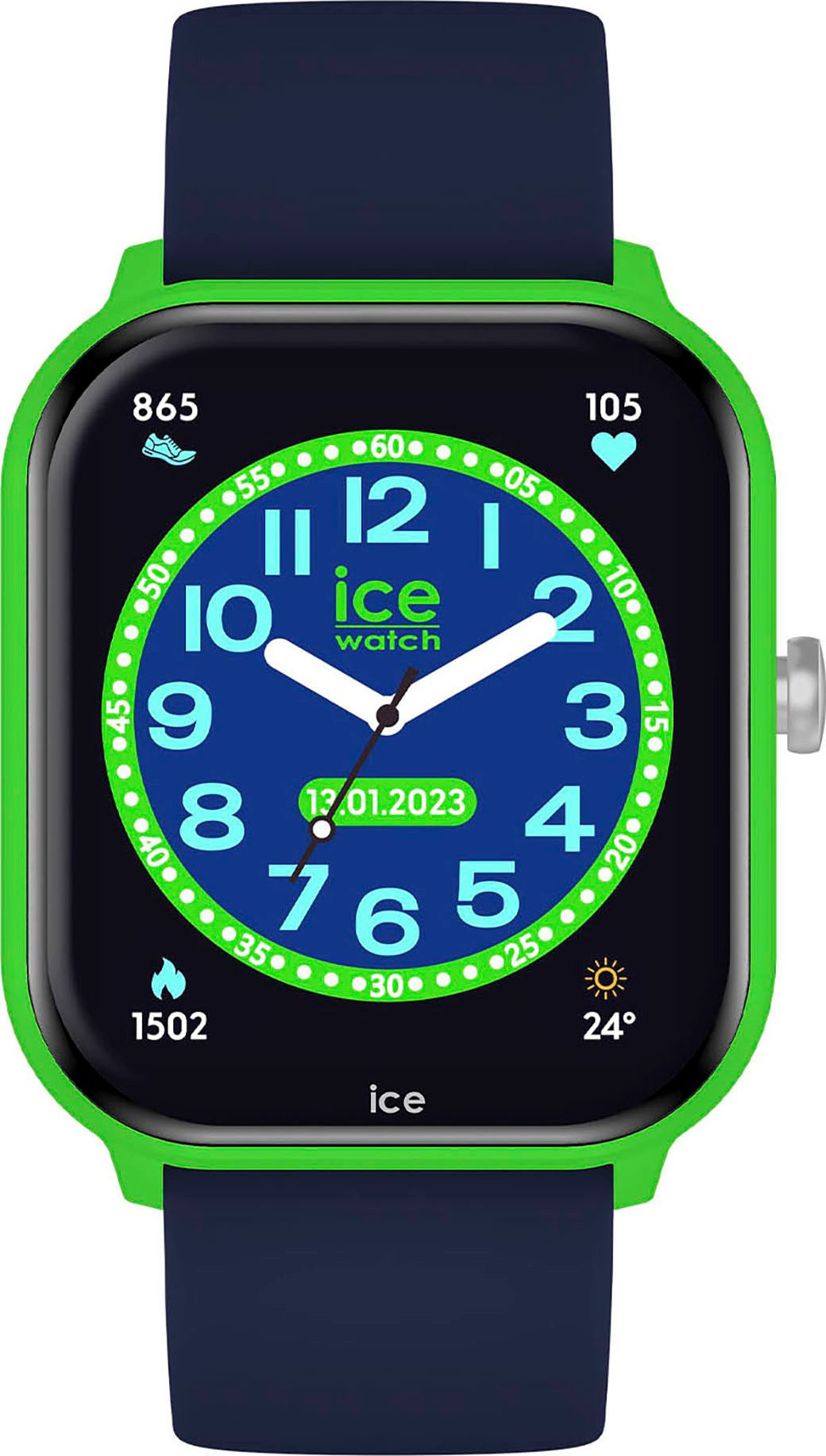ice-watch ICE smart junior 2.0 Smartwatch, Armbanduhr, Jungenuhr, Kinder, Silikonarmband, Spielmodus, Sportprofil
