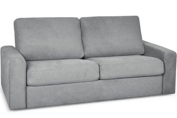 Konsimo 3-Sitzer MENTO Sofa 3 Personen, zeitloses Design, Dauerschlaf-Funktion mit Unterfederung und Matratze