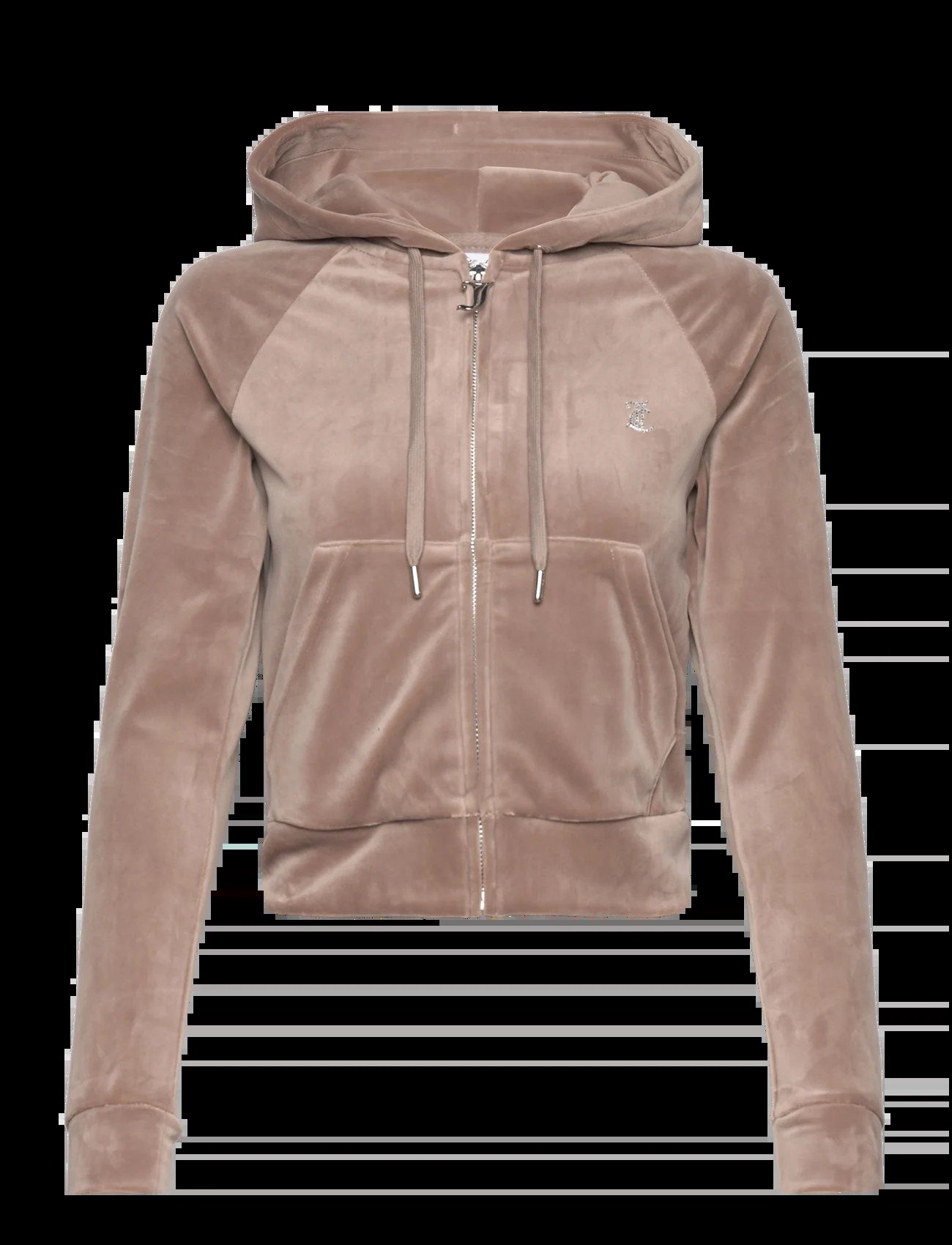 Juicy Couture Kapuzennickijacke Madison Hoodie Velour günstig online kaufen