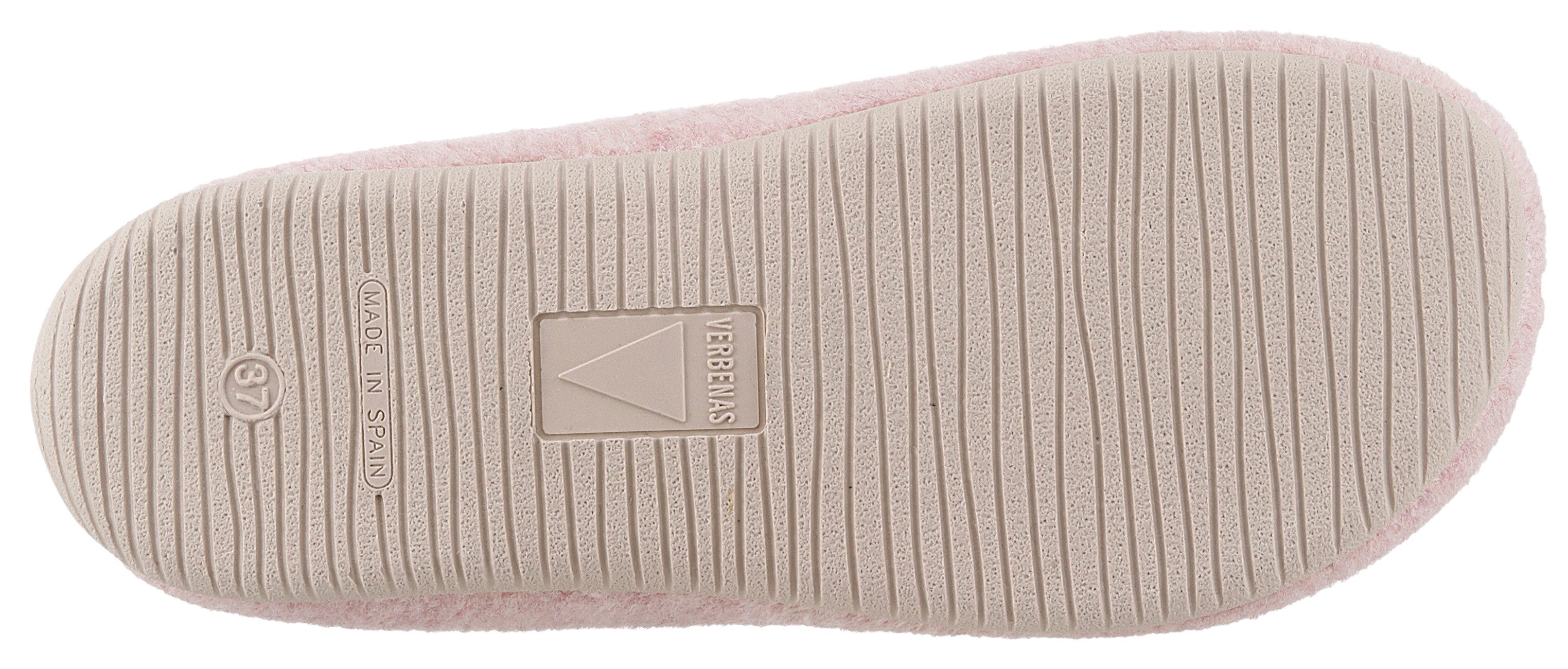 VERBENAS Yoi Gales Hüttenschuhe Hausschuh, Homeslipper, Schlupfschuh mit kuscheligem Warmfutter