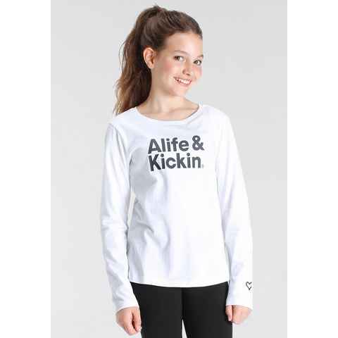 Alife & Kickin Langarmshirt mit Logo Druck NEUE MARKE! Alife & Kickin für Kids.