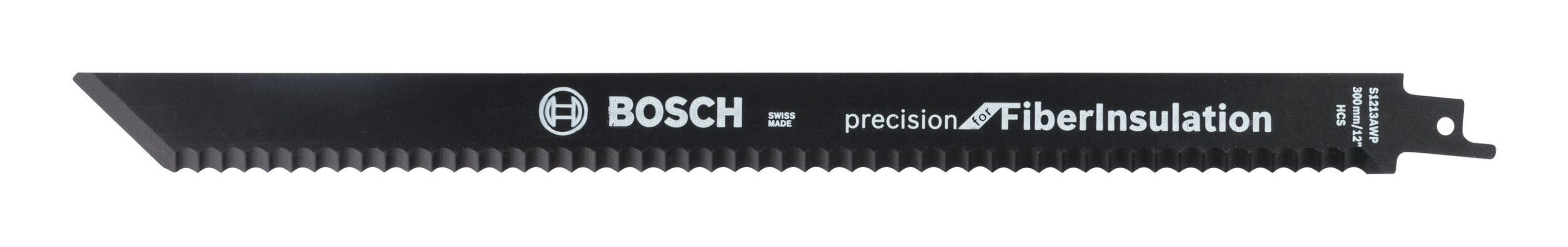 BOSCH Säbelsägeblatt (2 Stück), S 1213 AWP, Precision for FibreInsulation - 2er-Pack