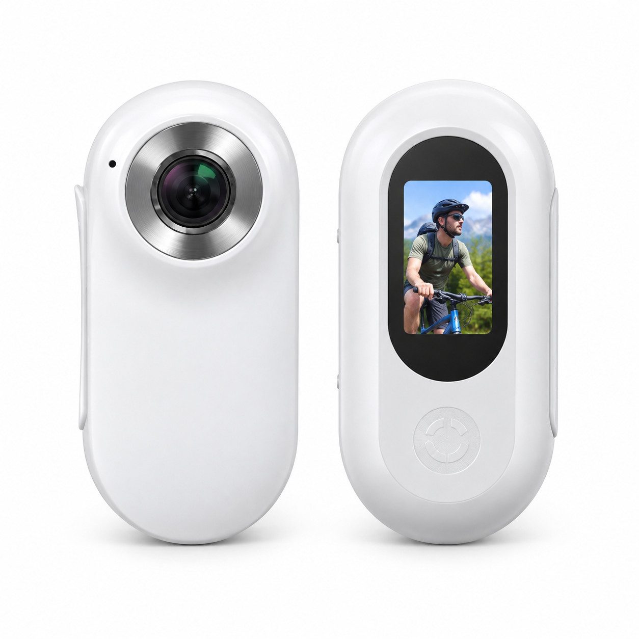 Lisabonde Minikamera & Bodycam, 160° Weitwinkel Action Cam (Full HD, inkl. 32 GB Speicherkarte & 9-tlg., 0,96"-Display, Magnet)
