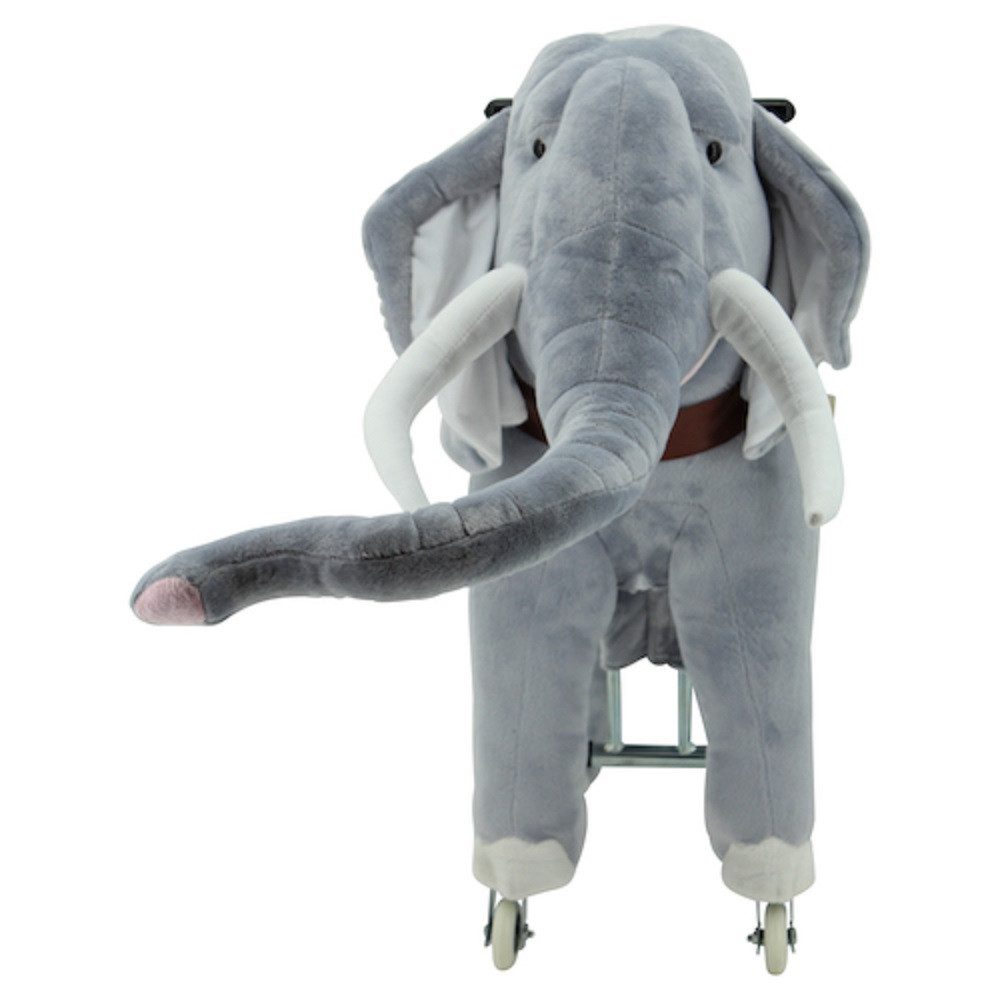 Sweety-Toys Reittier Sweety Toys 7431 Reittier Elefant auf Rollen für 4 bis 9 Jahre