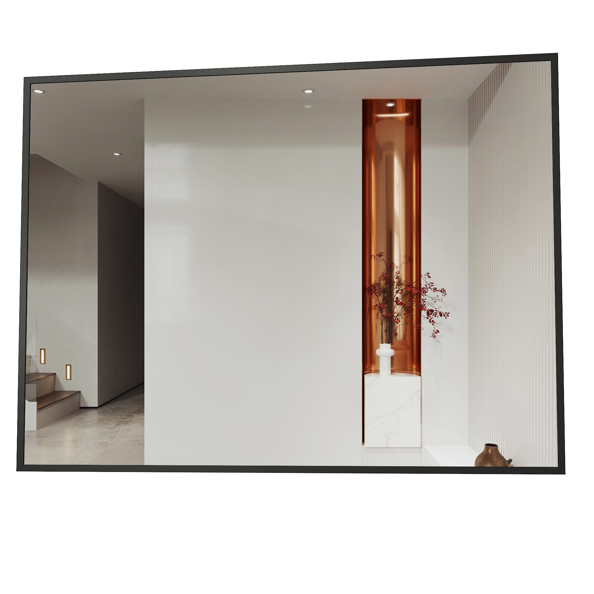 Hopibath Wandspiegel Schwarz Wandspiegel groß klein günstig online kaufen