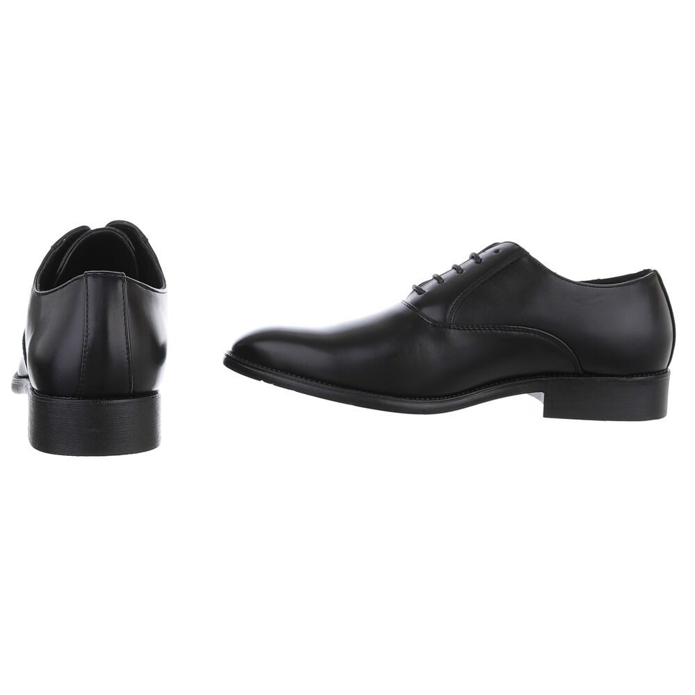 Coolwalk Elegant business shoes with high wearing comfort Lace-up shoe (89229217) Block heel business shoes in black
