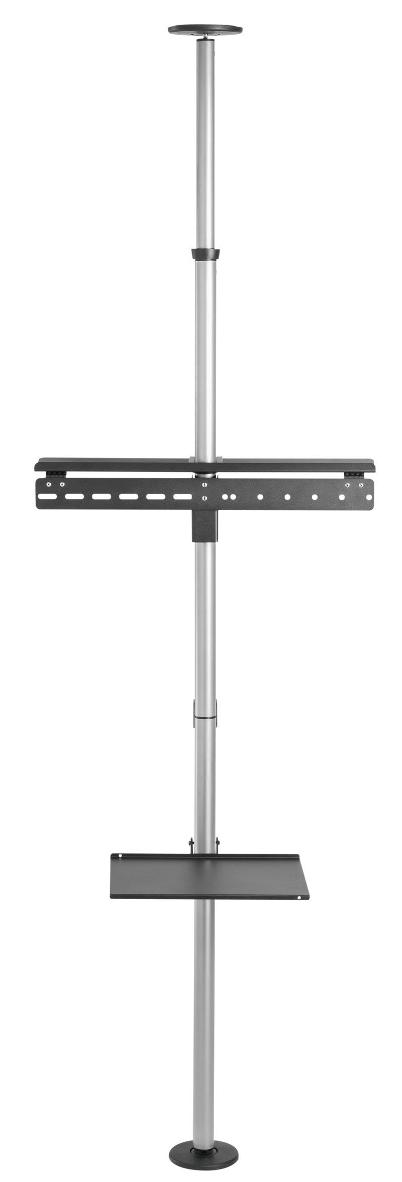 Xantron TV-Wandhalterung TV Boden-Deckenhalterung 37-70", Xantron PREMIUM-F, (Ausziehbar bis 80cm weiß)