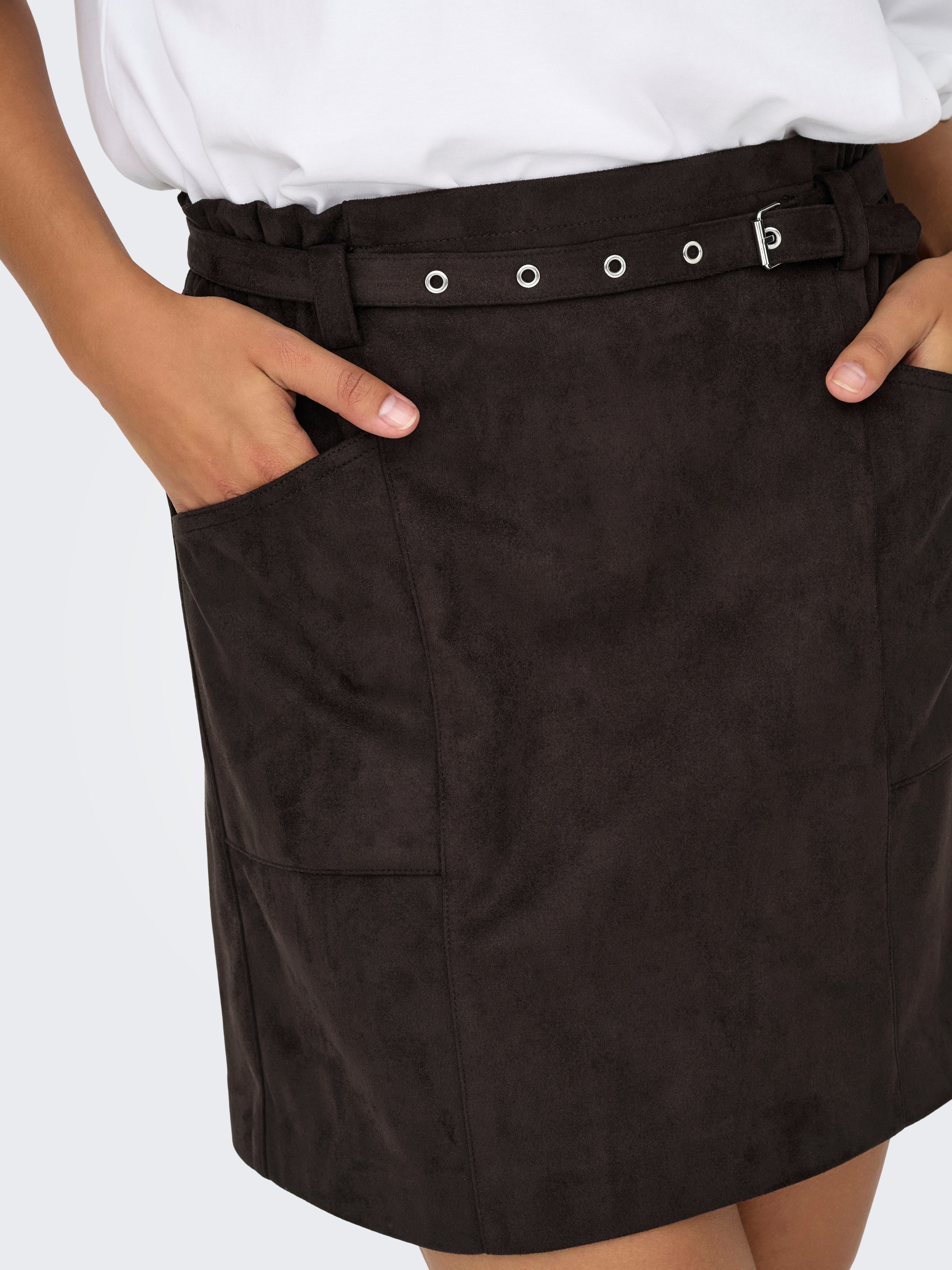 ONLY Minirock ONLDIANE HEIDI LIFE FAUX SUEDE SKIRT OTW günstig online kaufen