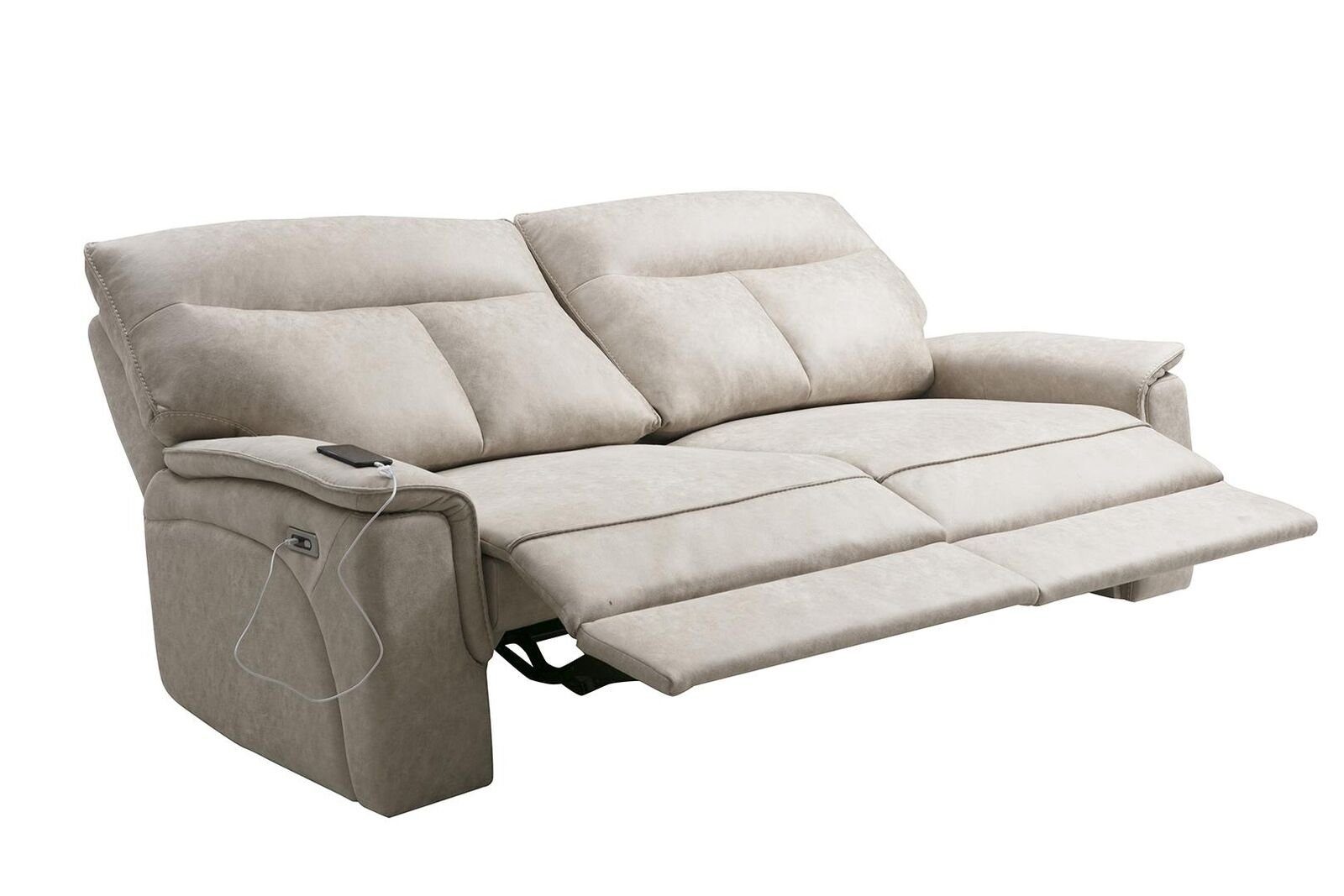 JVmoebel Sofa Set Dreisitzer Couch 2 Wohnzimmer, Garnitur Made in Teile, Europa Design Modern