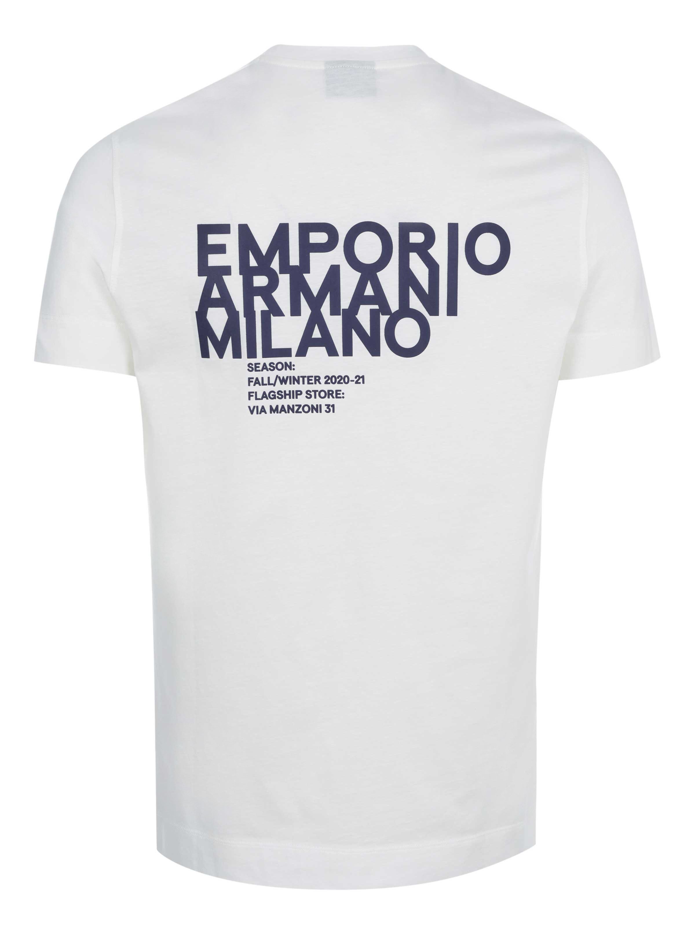 Emporio Armani  T-Shirt T-Shirt für Herren in weiß günstig online kaufen