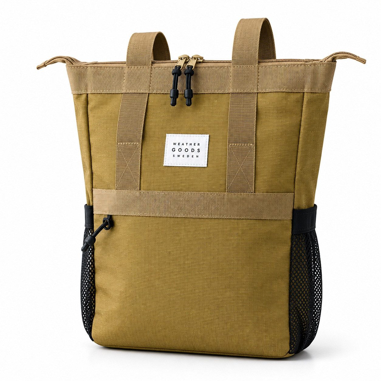 Weathergoods Sweden Fahrradtasche Weathergoods Sweden City Bike Fahrradtasche, Toteback 16l, 100 % recyceltes Polyester