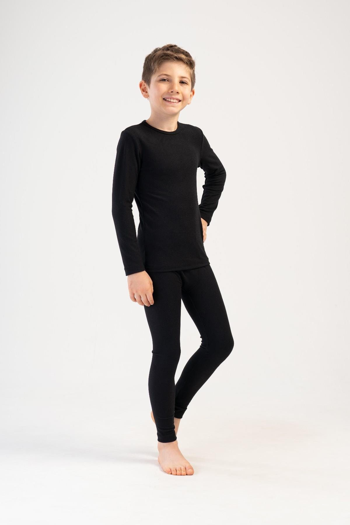 C&CITY Hosenanzug Jungen Langarm Thermoradler-Set