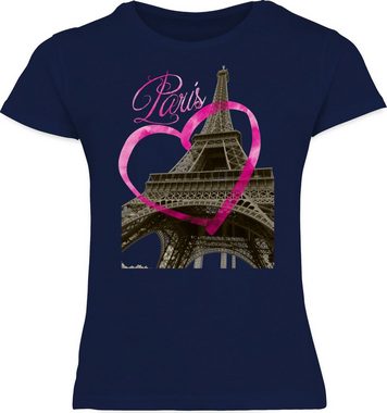 Shirtracer T-Shirt I love Paris Kinder Länder Wappen