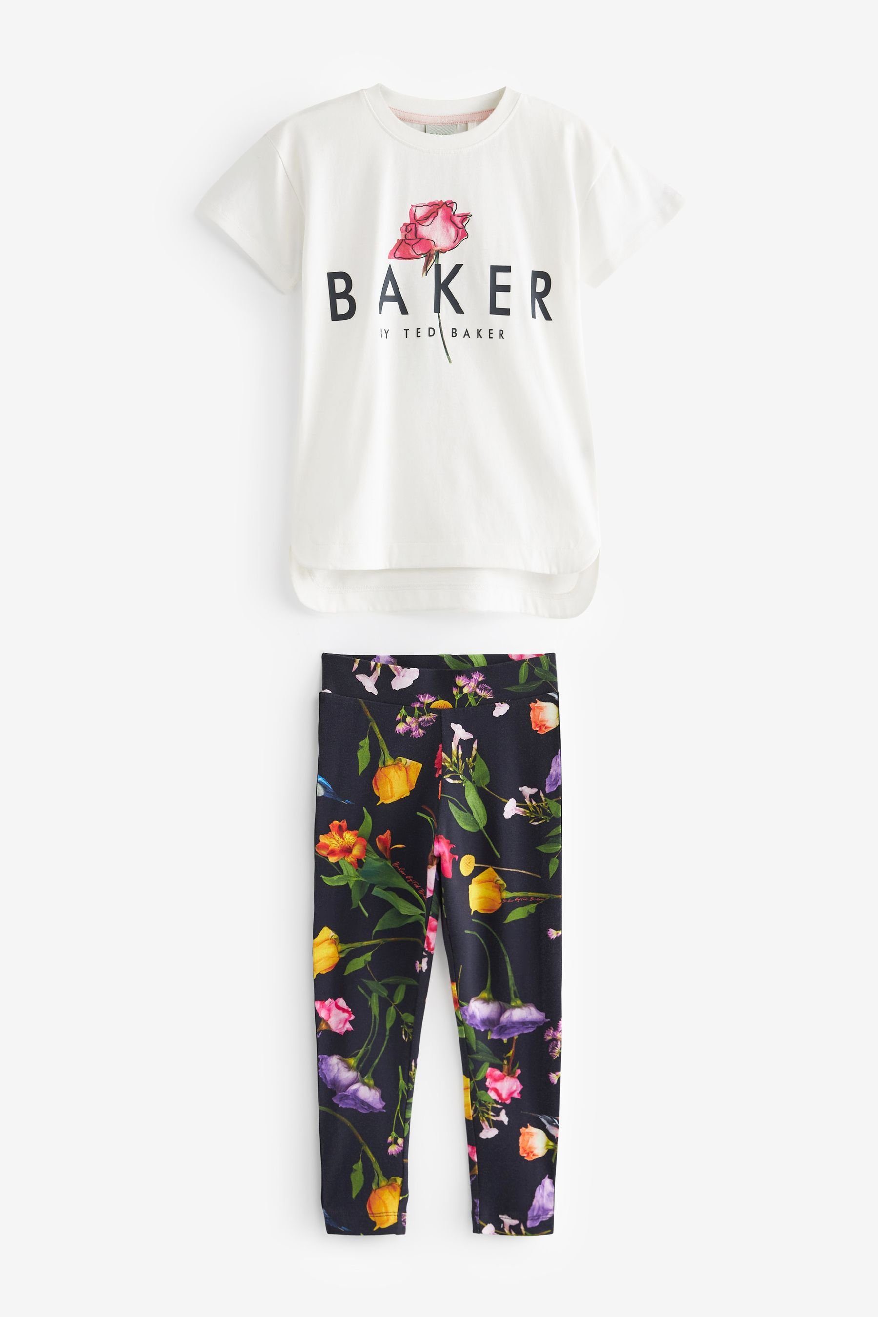 Baker by Ted Baker Shirt Baker Leggings im Leggings T-Shirt & by Set Ted und Baker (2-tlg)