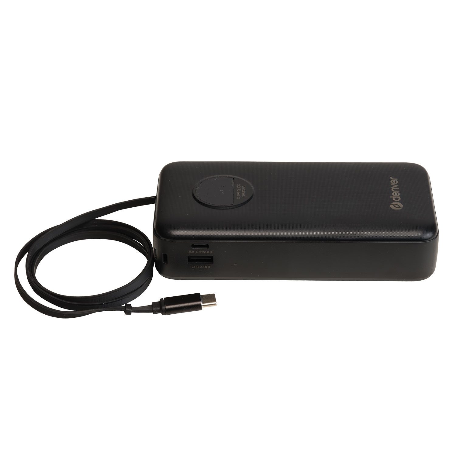 Denver PQC-20065 Powerbank, Ideal für Smartphones, Tablets & Laptops
