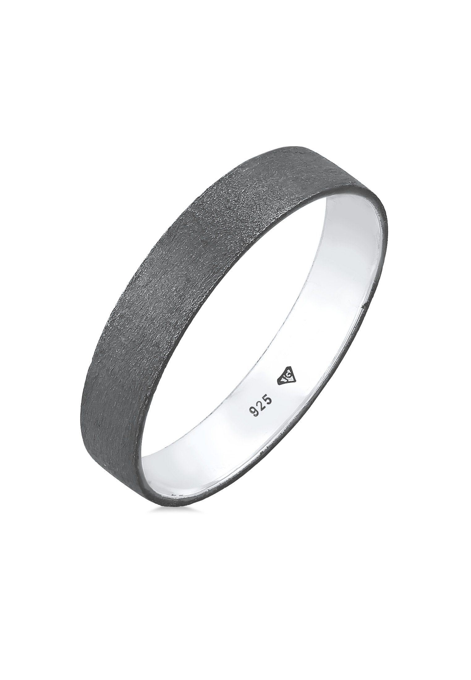 Kuzzoi Silberring 925 Silber vergoldet