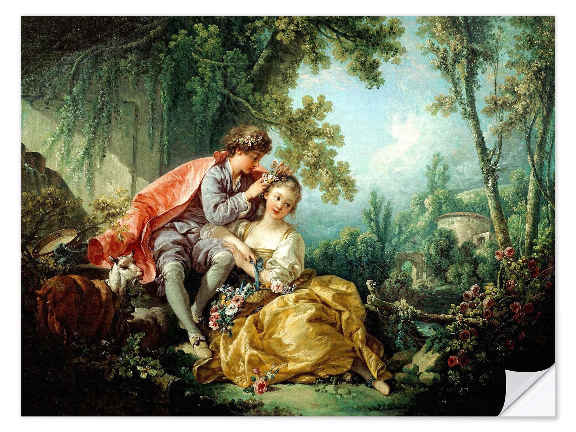 Wandfolie François Boucher