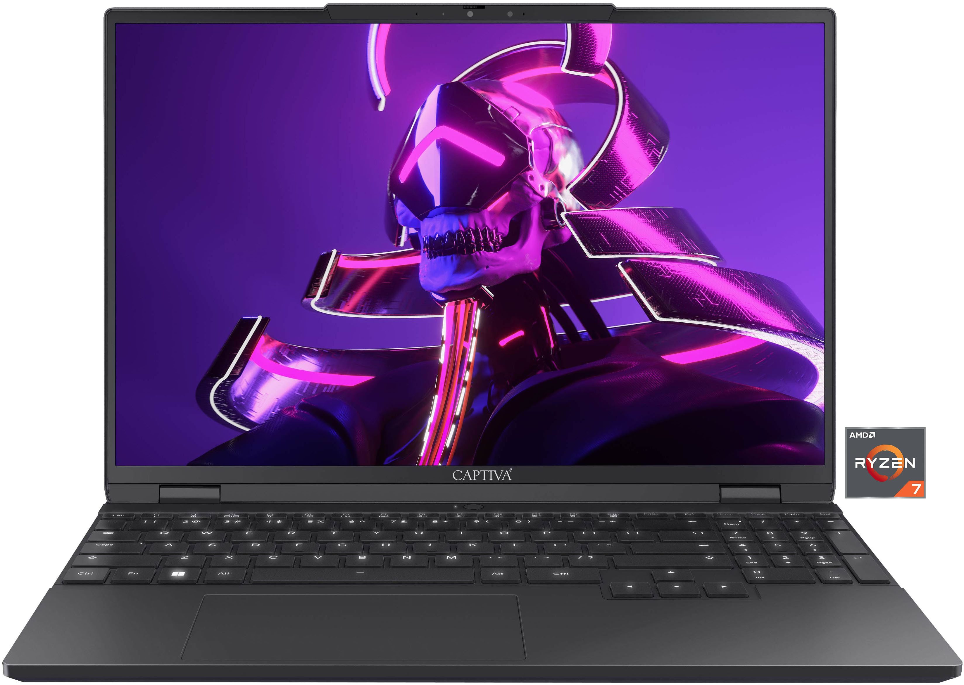 CAPTIVA Business/Office I10-1390GE Business-Notebook (38,9 cm/15,3 Zoll, AMD Ryzen 7 255, Radeon 780M, 64 GB, 2000 GB SSD)