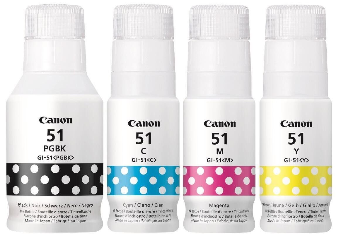 Canon Canon GI-51 Nachfülltinten 4er Multipack Tintenpatrone