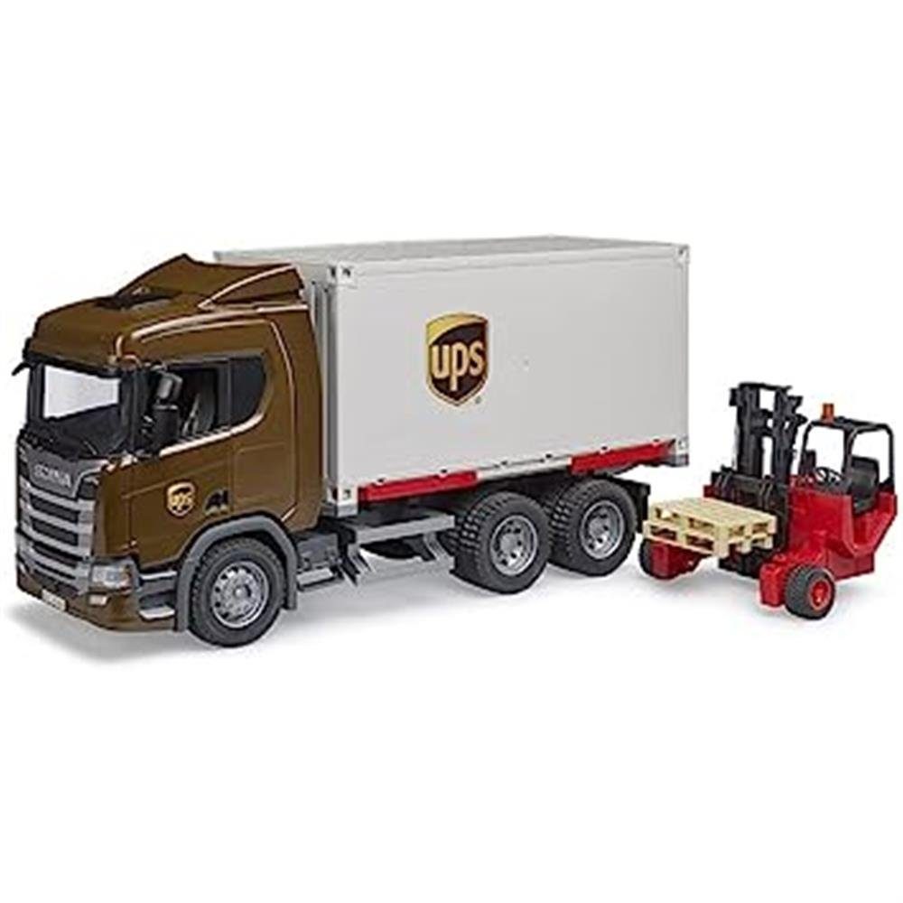 Bruder® Spielzeug-LKW 03582 Scania Super 560R UPS Logistik-LKW mit Mitnahme günstig online kaufen