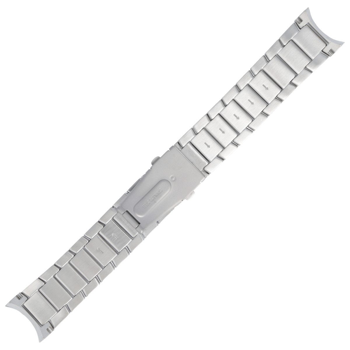 BOSS Uhrenarmband 22mm Metall Silber 659002545