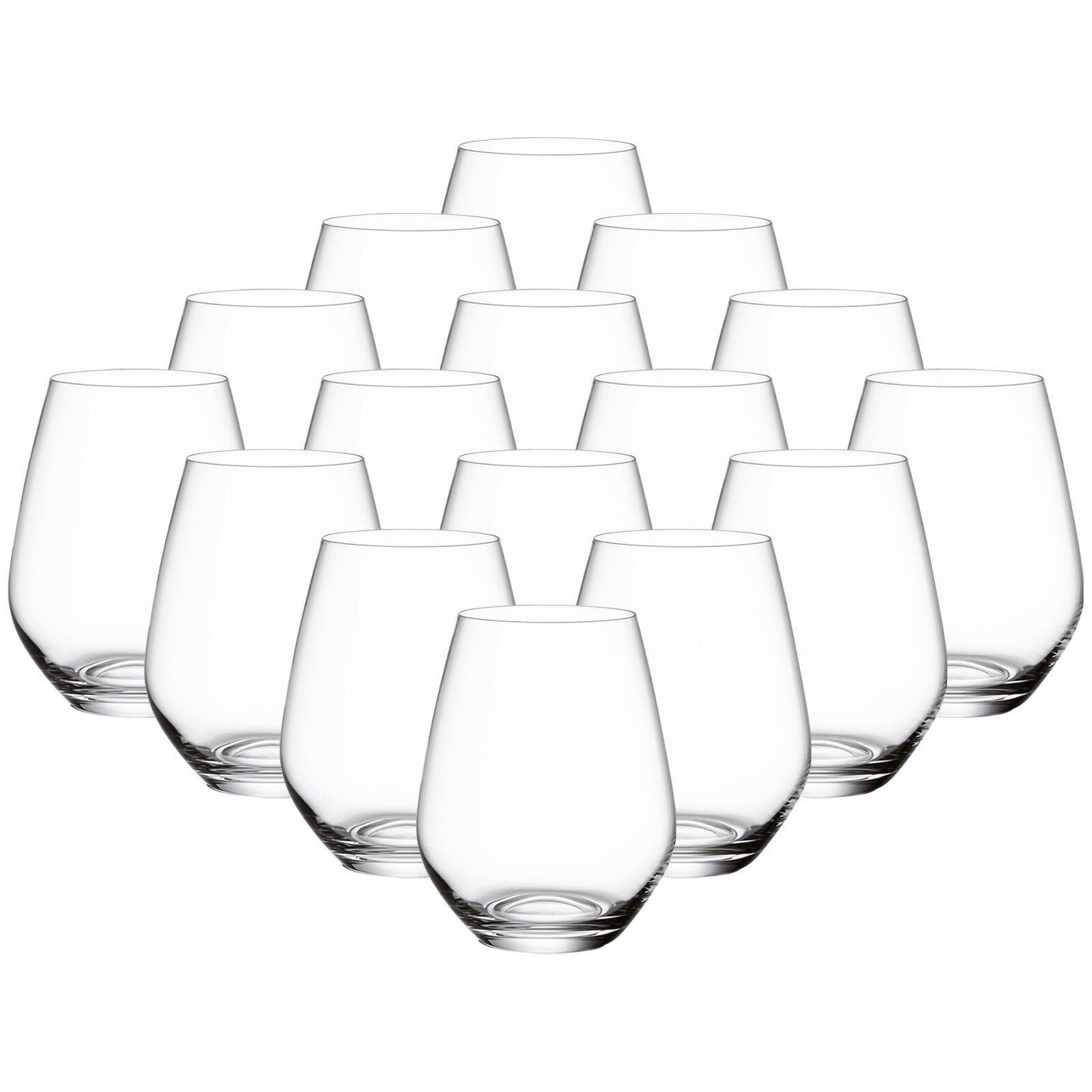 Glas Ovid Wassergläser 420 ml 16er Set
