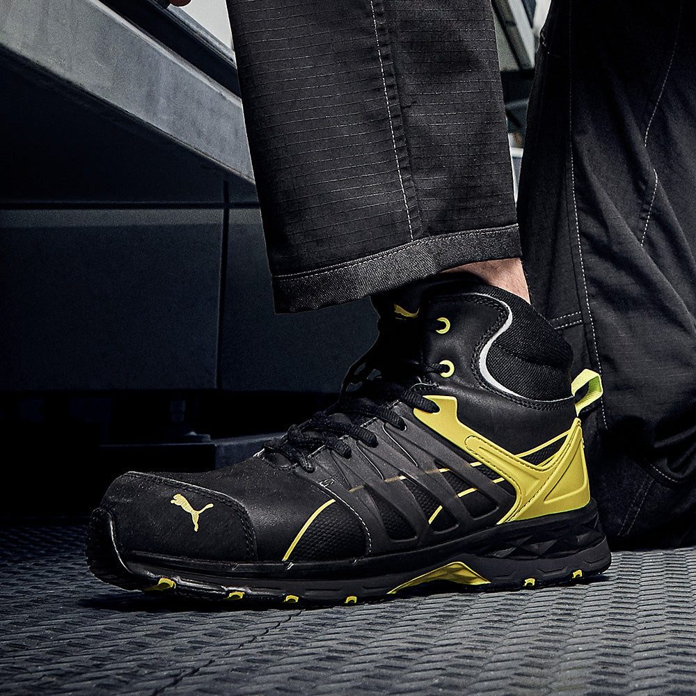 PUMA Safety PUMA SAFETY VELOCITY 2.0 MID Sicherheitsschuh S3S ESD Sicherheitsschuh Ölbeständige Laufsohle – Bild 5 von 5