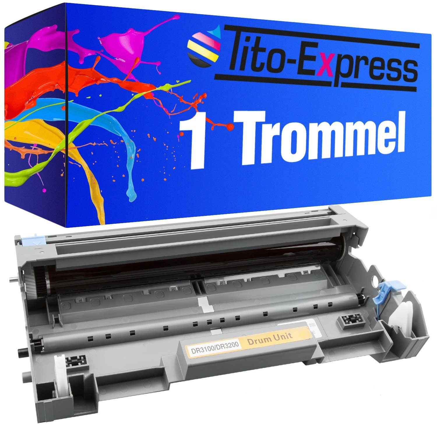 Tito-Express Tonerpatrone ersetzt Brother DR-3100 DR3100, (1x Trommel), für DCP-7030 DCP-7040 DCP-7045N HL-2140 HL-2150N HL-2170N HL-2170W