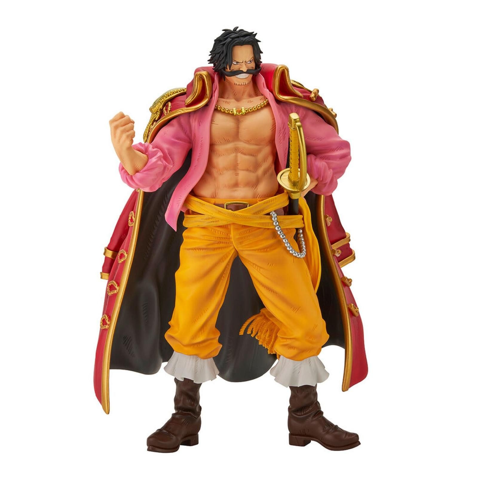 Banpresto Sammelfigur One Piece Roger Pirates Gol D Roger Ichibansho figure 21cm