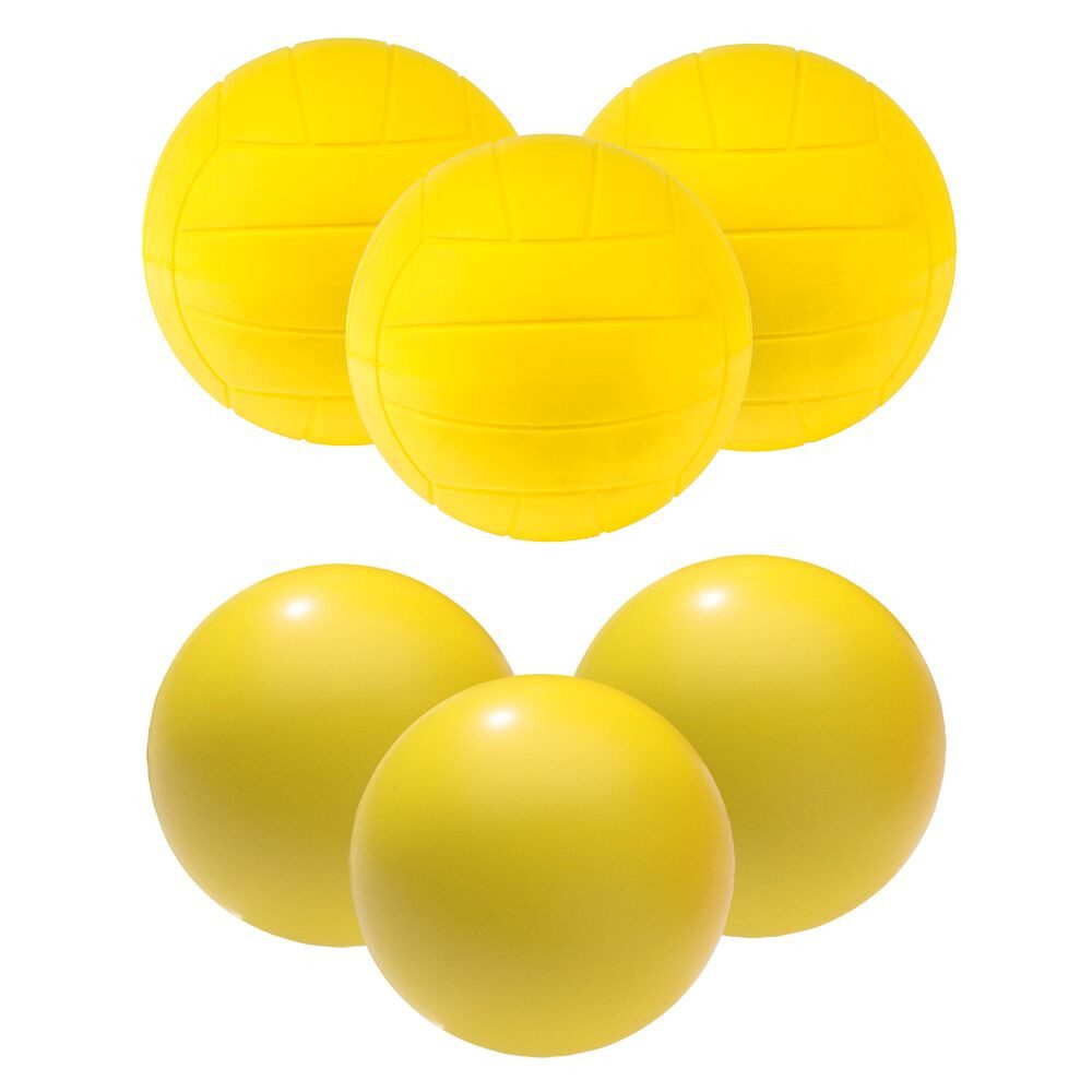 Sport-Thieme Softball Weichschaumbälle-Set Volleyball, Optimale Sprung- und Prelleigenschaften