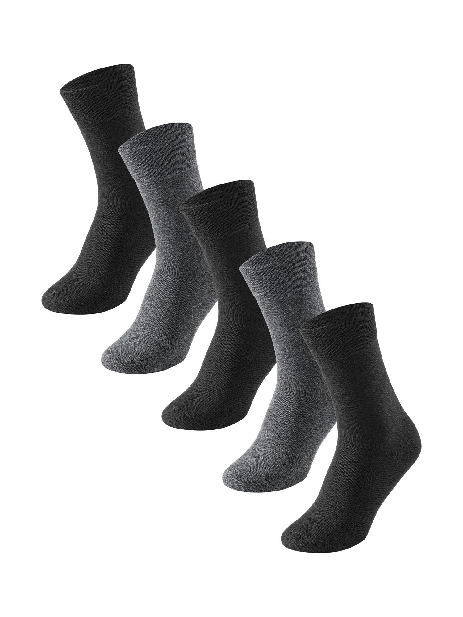 Schiesser Basicsocken 5-Pack 'Cotton Fit' günstig online kaufen