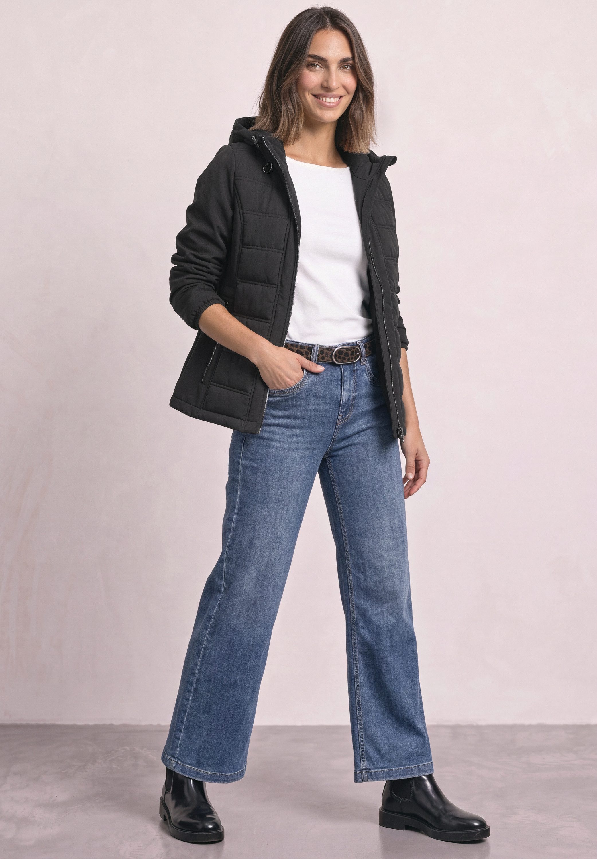 STREET ONE Softshelljacke mit moderner Steppung