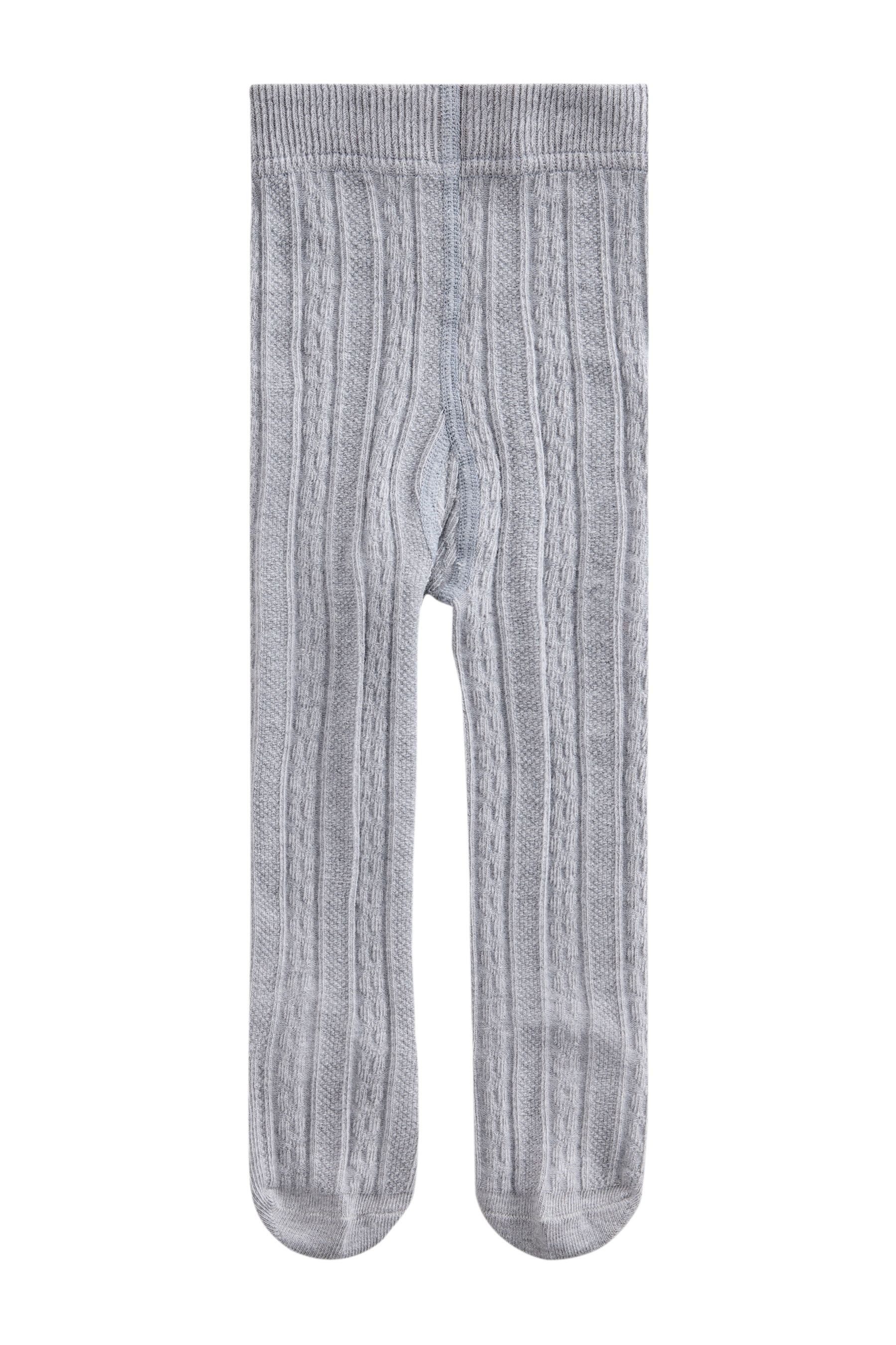Next Strumpfhose Baby Strumpfhosen mit Zopfmuster, 3er-Pack (3 St) – Bild 5 von 5